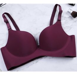 Bras 2018 New Arrival Wire Free for Women Sexy Bralette Seamless Hollow Push Up Bra Comfortable Breathable Lingerie P230417
