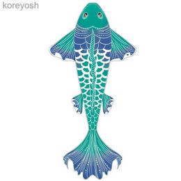 Kite Accessories free shipping new fish kites for adults kites string line toys for kids kites nylon kite parachute weifang beach kite dragonL231118