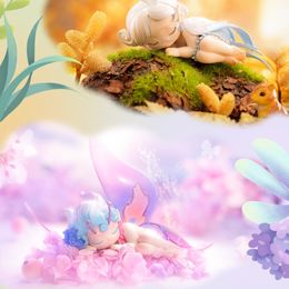 Blind box The wood elves blind box Family Super Cute Sleeping Blind Box Toy Doll Decoration Gift For Little Girl 230418