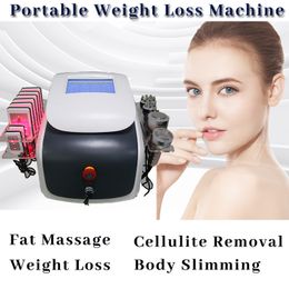 Lipo Laser Diode Fat Massage Slimming Machine 6 In 1 Portable Weight Loss Device Lipolaser Pads Non-Invasive Treatment