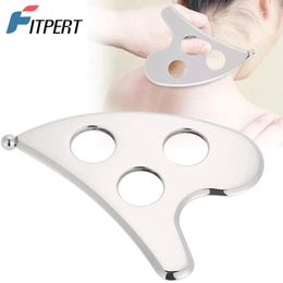 Massaging Neck Pillowws Stainless Steel Scraping Board Soft Tissue Massage Fascia Release Knife IASTM Fitness Health Device Tools Whole Body Pain Relief 231117