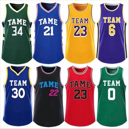 Outdoor T-Shirts Personalised Customised Men's Basketball Uniform Club University Basketball Team Jersey Set Quick Dry Camisetas de baloncesto 231117