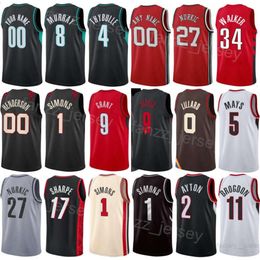 Printed Basketball City Anfernee Simons Jerseys 1 Jerami Grant 9 Shaedon Sharpe 17 Matisse Thybulle 4 Jabari Walker 34 Scoot Henderson 00 Association Man Woman