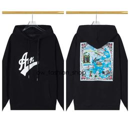 Lanvins Men's Hoodies & Sweatshirts 1:1 Free Shipping Streetwear Black Felpa Felpe Uomo Ami Hoodie Mens Designer for Men Sudadera 9 2yca 581 777