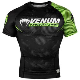3D Printed best men's undershirts for Boxing Training and Fitness - Slim-fit Round Neck Top for Outdoor Streetwear
