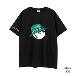 Mens Shirt Men Nocta Golf Polo Malbon Golf Clothes Mens T Shirts Summer Cotton Top Bucket Hat Short Sleeve Fashion Couple Loose Clothing 737