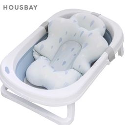 ing s Seats Newborn Net Seat Baby Shower Tub Pad Nonslip Safety Nursing Bath Support Soft Comfort Body Cushion Mat Pillow P230417