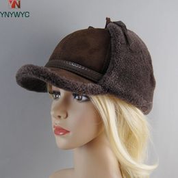BeanieSkull Caps High Quality Real Fur Hat Lamb Wool Winter Bomber Hats For Women Earflaps Luxury Autumn Warm Ushanka Russian Snow Cap 231117