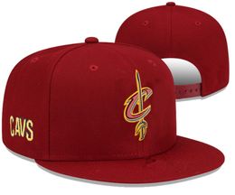 Cavaliers Ball Caps Casquette 2023-24 unisex fashion cotton baseball cap snapback hat men women sun hat embroidery spring summer cap wholesale A0