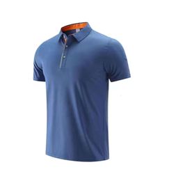 LL Outdoor Men's Polo Shirt Mens Quick Dry Sweat-wicking Short Top Male Sleeve High Quantity Hot sale