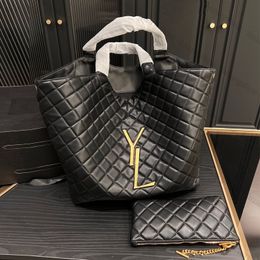 Classic Women fashion designer large tote Bag with purse accessories composite bag famous One shoulder bag shoulder purse luxury handbag