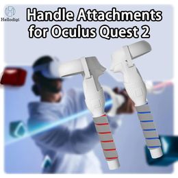 3D Glasses Hellodigi VR Handle Attachments Accessories For Quest 2 Quest Rift S Controllers Extensions Gorilla Tag Long Arms Grips 231117