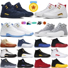 12s basketball shoes for men jumpman 12 sneakers Golf Stealth Fiba Indigo Black Game Royal University Blue Royalty Taxi Wings Michigan designer shoe mens trainers