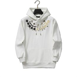 Designers Mens Hoodies Mulheres Carta Hoodie Street Outono Inverno Com Capuz Pulôver Moda Moletons Soltos Com Capuz Jumper Tops Roupas Tamanho