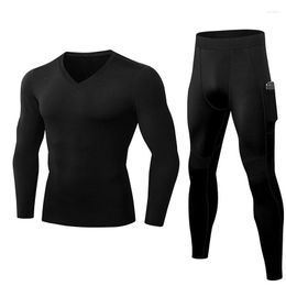 Running Sets Fanceey Men's Set Gym Jogging Thermo Underwear Skins Compression Fitness Rashgard Male Quick-drying Tights Track Suit