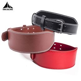 Other Sporting Goods Faux Leather Weightlifting Squat Belt Gym Fitness Barbell Powerlifting Waist Support Protect Gear Training Weight Lifting 230418