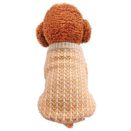 Dog Apparel Winter Knited Cat Dog Apparel Warm Christmas Sweater For Puppy Chihuahua Pet Clothing Coat Knitting Cloghet Clothes Drop D Dhhpz