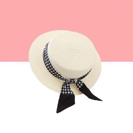 Wide Brim Hats Beach Hat Lightweight Straw Sweat Absorbing Band Lady Summer Sunshade Sun Protection