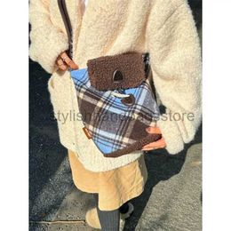 Shoulder Lamb Wool Versatile Cross Bag New Girls Bagsstylishhandbagsstore