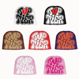 Beanie Skull Caps Aesthetic Knitting Hat Men Women Quality Wool Warm Kpop Fashion Hundred Take Design Harajuku Beanie street punk 230418