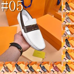 1-40MODEL Designer Men Loafers Shoes Spring Men's Shoe Slip-on Suede Luxury Loafers For Men Soft Driving Moccasins High Quality Flats Male Walking Shoes 38-46