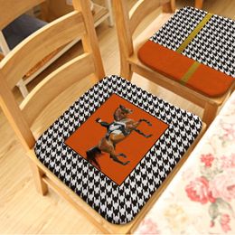 Solid Wood Dining Table Sofa Cushion Chinese Style Rosewood Seat Cushions Thickened Four Seasons Tatami Seat Cushion Dining Chair Cushion