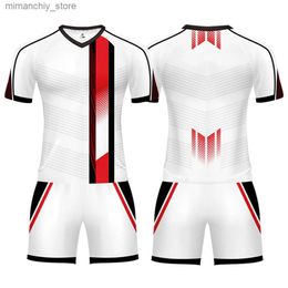 Collectable Original Jerseys Soccer Sets Wear Design Customized Youth Soccer Uniforms Sublimation Team Club Tracksuit Shirt Football Jerseys Q231118