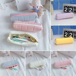 Portable Simple Creative Large Capacity Stationery Box Student Storage Case Pillow Bag Pencil