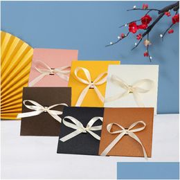 Gift Wrap Silk Scarf Box Highgrade Underwear Packing Headscarf Handkerchief Small Stocking Bag Lx4981 Drop Delivery Home Garden Fest Dhpvh