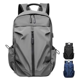 Outdoor Bags Fashion Backpack Men's Large Capacity Lightweight Waterproof Travel Bag Backpack Business Computer Bag Backpack Schoolbag
