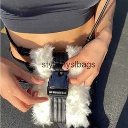 Shoulder Bags Locking Lamb Wool Mobile 2023 New Mini Crossbody Small Tote Bagstylishyslbags