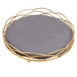 Jewellery Pouches Holder Tray Organiser With Golden Edged For Earring Necklace Bracelet Home Decor Wedding