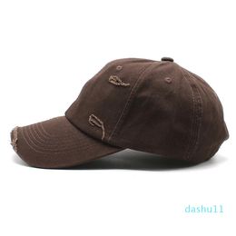 Men Baseball Cap Women Distressed Hat Women Men Vintage Cotton Hats mens Snapback Woman Adjustable Hip Hop Caps Man