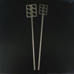 1pcs Lab Stainless Steel Square Type Blade Plate Paddle With Leaf-width 40mm 50mm 60mm 80mm Impeller Stirring Rod