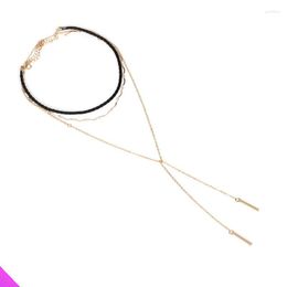 Pendant Necklaces Wholesale 10 Long Tassel 3 Layer Necklace Ladies Jewellery Fashion Gift 2023 Product