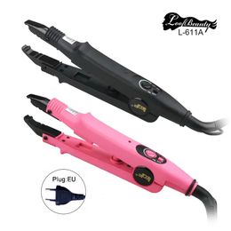 Connectors Professional Hair Extensions Tool Connector Fusion Heat Iron Wand Temperature Adjustable Melting with EUPlug 231113