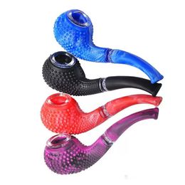 smoke accessory Silicone Smoking Pipe Creative Spoon Shape with Glass Screen Bowl Bubble Particle Detachable Odourless Hand Pipes for Dry Herb Tobacco Burner