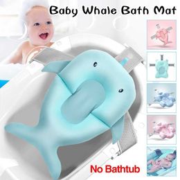 ing Tubs Seats Foldable Baby Cushion Newborn Anti Slip Seat Infant Floating er Bathtub Pad Shower Support Security Soft Pillow P230417