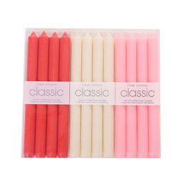 Candles Classic Paraffin Wax Pack Of 4 Tapered Shape Long Candles 25Cm Flameless Handmade Decor Gift Home Dinner For Table Candle Vale Dhjgh