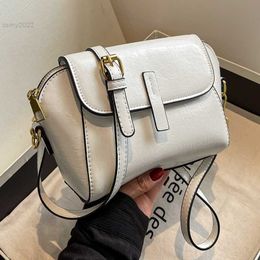 Shoulder Bags Good Quality PU Leather Shell Bags for Women 2023 Spring Trend Retro Handbags and Purses Cute Solid Color Small Crossbody Bag