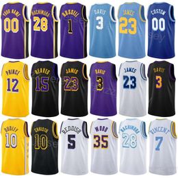 Print Basketball Max Christie Jerseys 10 City Christian Wood 35 Cam Reddish 5 Jaxson Hayes 11 Scotty Pippen Jr 20 Taurean Prince 12 Custom Name Number Earned Men Kids