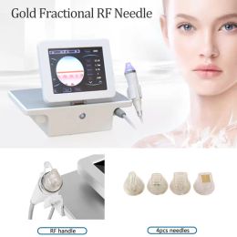 Fractional Rf Radio Frequency MicroNeedle Face Lifting Device Golden Microneedling für den Heimgebrauch