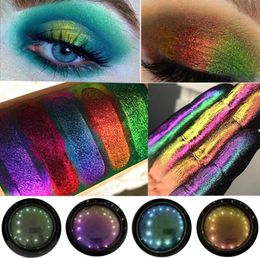 Disposable Eyeshadow Single Glitter Eye Shadow Palette Highlighter Pigment Shimmer Optical Chameleon Diamond Gloss Shining Eye Sha2658419