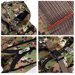 100L Large Capacity Outdoor Tactical Backpack Mountaineering Camping Hiking Military Molle Water-repellent Tactical Bag Camping HikingOutdoor Bags