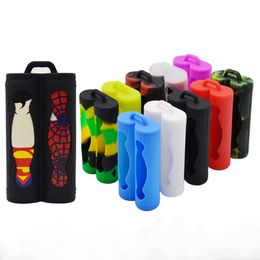 20700 18650 Battery Silicone Case Protective Cases Bag Cover box Colourful for battery sony samsung vtc5 LG he4 Panason mod battery Decorative protective case