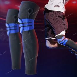 Elastic Silicon Padded Basketball Knee Pads Support Patella Brace Kneepad for Fitness Gear Volleyball Sport Protector Sports SafetyElbow Knee Pads sports kneepad