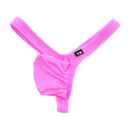 Men S Gay Thong Bikini Super Soft Ice Silk Pouch G Strings Mens Sexy Underwear Jockstrap Panties Big Bag