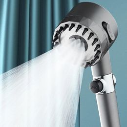 Bathroom Shower Heads 3 Modes Head High Pressure Showerhead Massage Filter Rainfall Faucet Tap Home Innovative Accessories 231117