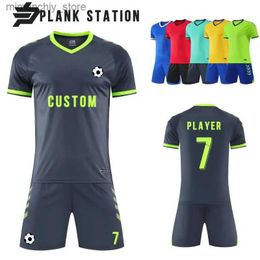 Collectable Football Sportwear Men Unisex Children Custom Uniform Soccer Tennis Badmiton Jerseys T-Shirt Shorts Breathab Name Number Q231118