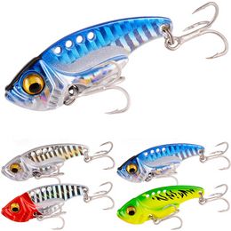 6pc/lot 7/10/15/20G Hard Metal Vib Blade Lure Sinking Vibration Fishing Lures Baits Artificial Vibe for Bass Pike Perch Fishing FishingFishing Lures